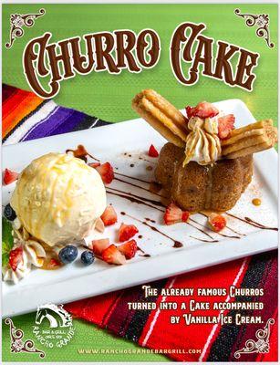 Churro flavor in every bite. Dessert perfection.