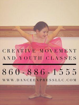 Creative Movement classes for ages 3-5!