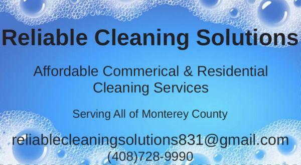 Reliable Cleaning Solutions
