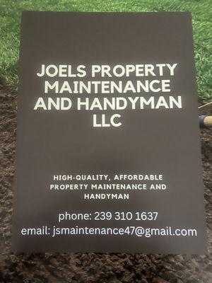 Joel‘s Property Maintenance and Handyman