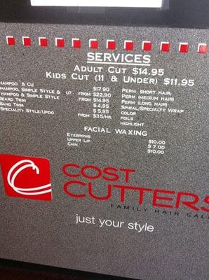 Cost Cutters - Grand Junction, CO - Horizon Drive location