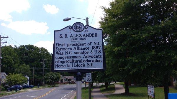 S B Alexander