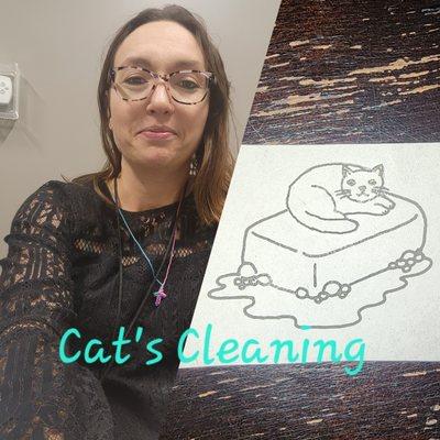Cat's Cleaning
