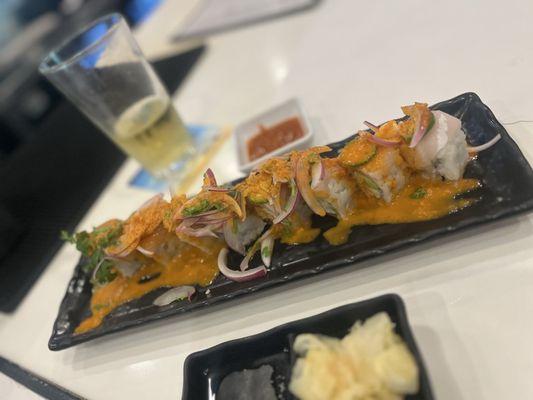 Baja fuego with added jalapeños along with ultra