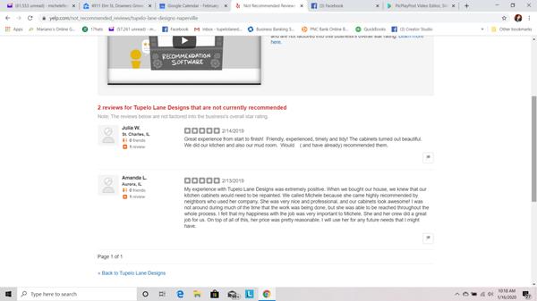 Reviews that are hidden below on this page.