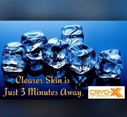 Whole-body cryotherapy does wonders for the skin! It can help clear up almost any skin condition!