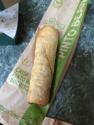 Kids burrito only 3" long!!! Either they've started cutting the kids meals in half or I got screwed.