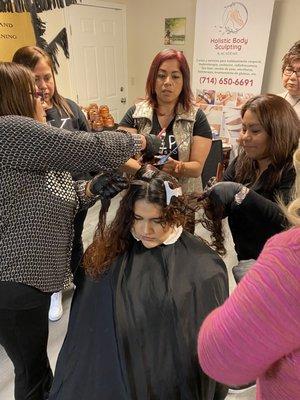 Hands on ,class of color