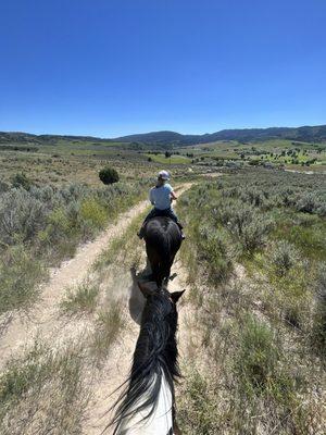 Our guide leading the way!