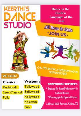 Keerthi's Dance Studio