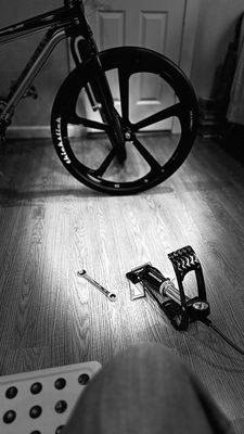 Thanks to the guys at GHYbikes a great local bike shop in Renton, WA!Very helpful and had a set of Thickslick tires in stock.