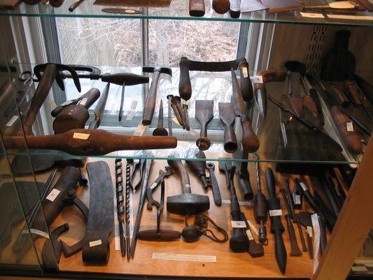 Lots of useful tools from the days when work was all done by hand.