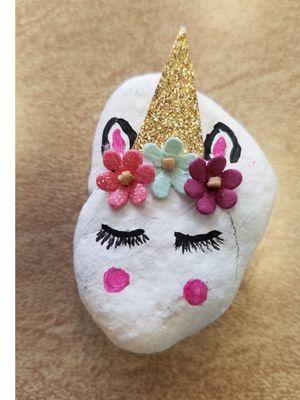 Create your own unicorn rock