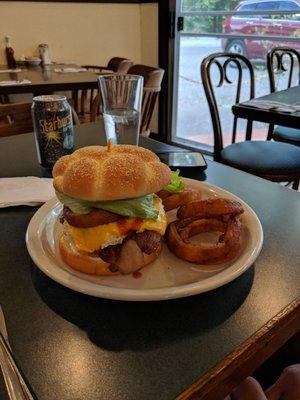 Western Burger + Fried Egg