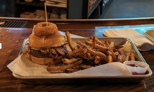 BBQ Cheddar Burger