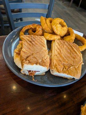 chicken cutlet panini