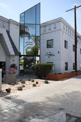 Alley access to back parking