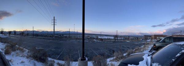 Efficiency and a view!