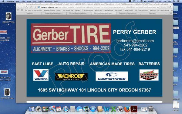 Gerber Tire & Service Center