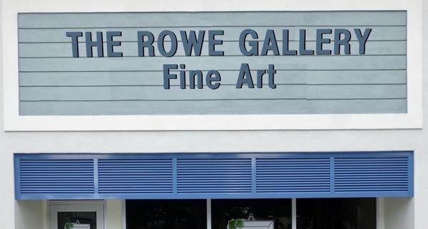 Front of The Rowe Gallery