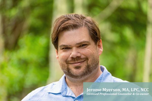 Jerome Myerson is a psychotherapist and co-owner.