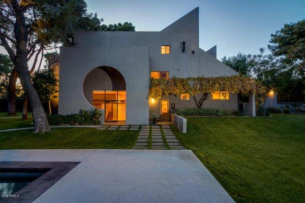 The DeConcini Residence purchased by my clients who appreciate the legacy of architect Paolo Soleri.