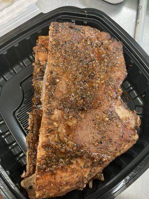 Juicy spareribs
