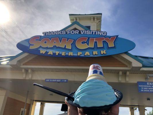 Planet Snoopy Ice Cream at Kings Island
