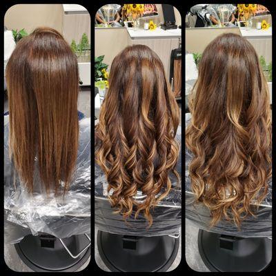 Sandy's Hair Expressions