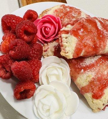 Raspberry Hand Pies ( special order/small events)