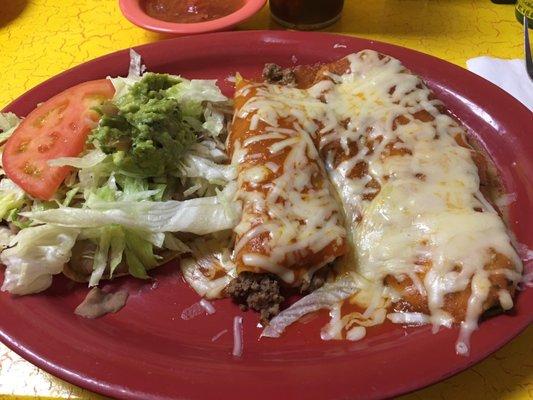 Chili Relleno, enchilada, and a Chalupa for $9.99