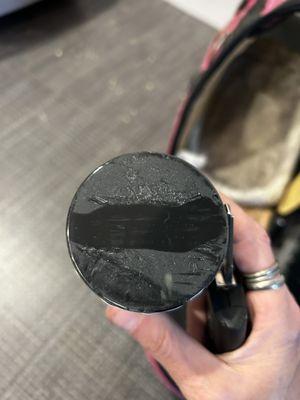 Random objects covered. My leather jackets and purses also.