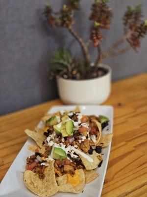 Jackfruit Nachos