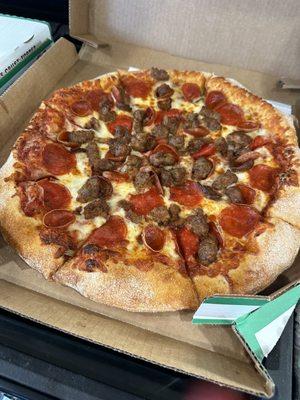 Nothing on the crust