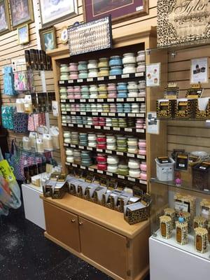 Tyler candle line at Charlie's!