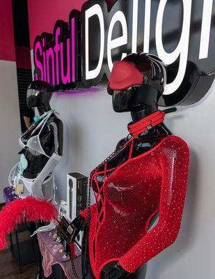 Women's lingerie in beautiful colors and styles