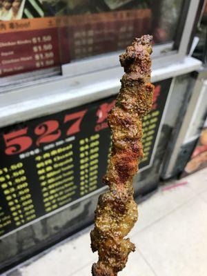 Lamb skewer