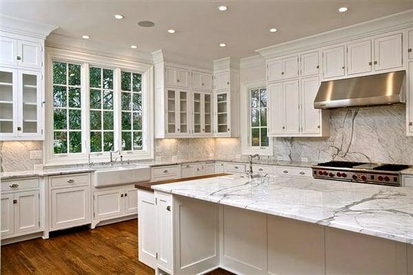 Statuarietto Marble Kitchen