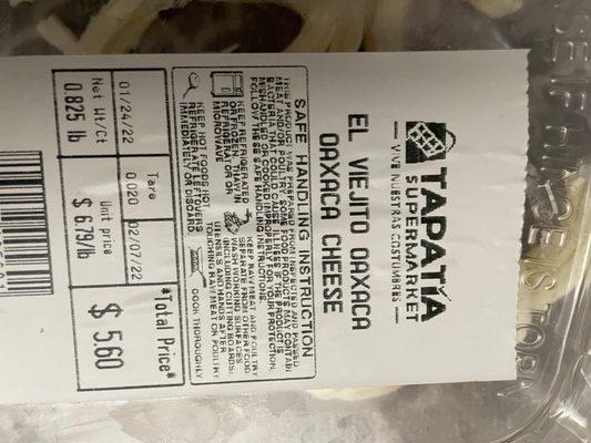 Bought on 01/29. Due date 02/07, It is 02/01 and it has mold.