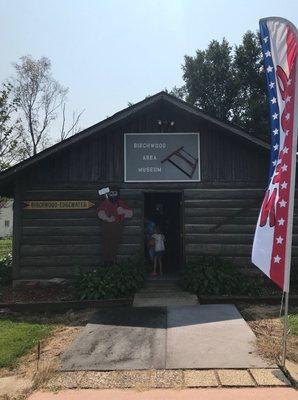 The Log Cabin Museum in Birchwood Wisconsin