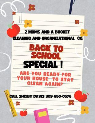 2 Moms & A Bucket Cleaning