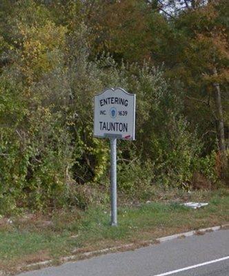 Entering Taunton from Norton.