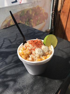 Yummy elote!! Definitely should give it a try!