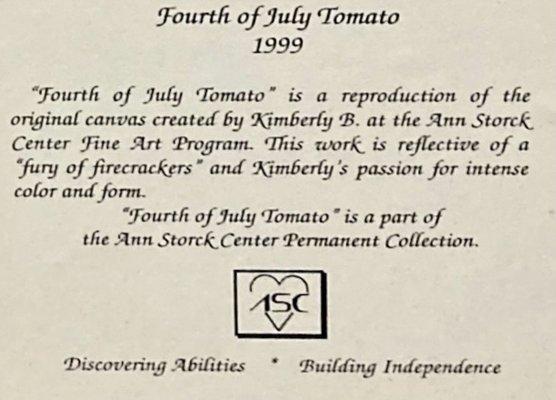 About the painting. Posted with review 03/02/25