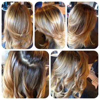 From ombré to lighter roots