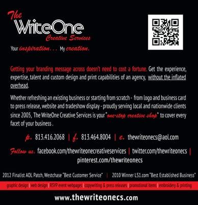 The WriteOne Creative Services