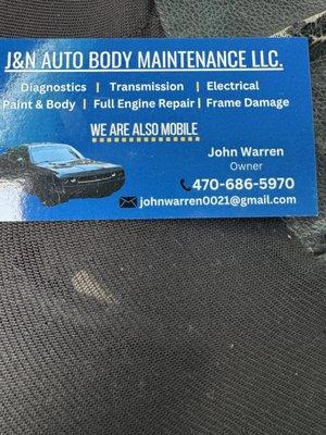 J & N Mobile Maintenance