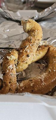 Pretzels are loaded with seasoning but taste like nothing at all.