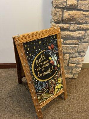 one of the many pretty signs