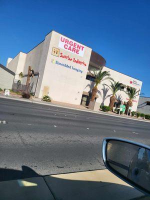 Located SECOND floor Across Sunrise ER next to Denny's